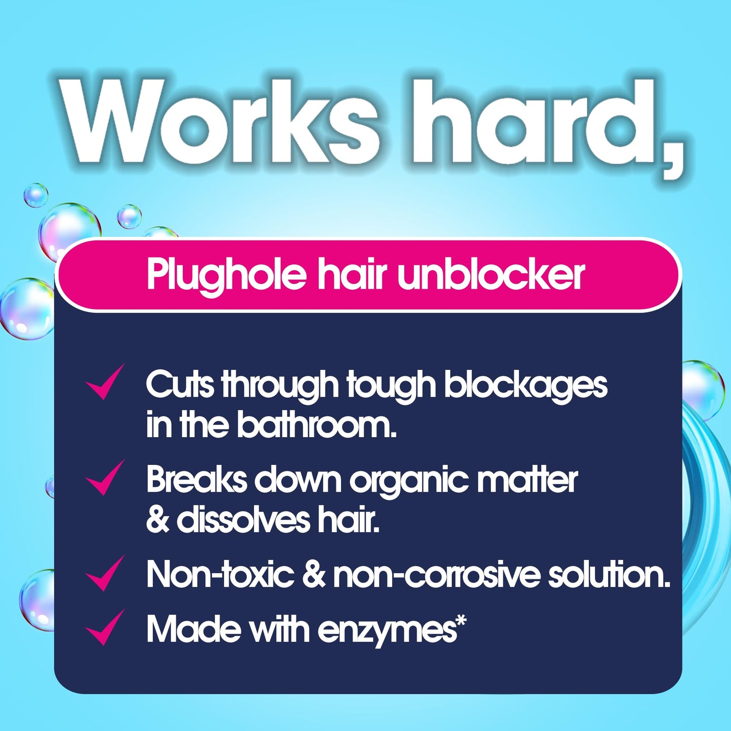 Ecozone Plughole Hair Unblocker