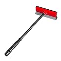 DSV Standard Window Squeegee for Car Windows, 2-in-1 Window Cleaner for Car Windshield, Gas Station, Shower, and Glass | Auto Squeegee with 17.5"