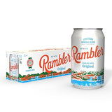 AUTX RAMBLER Sparkling Water, Texas Limestone Mineral Blend, Original Natural Flavor, 12-Ounce Cans, 12-Pack