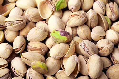 Gourmet Roasted Salted Pistachios by Its Delish- Bulk Style, Fresh & Crunchy Dry Roasted Pistachio Nuts in Shell with Salt - Great Kosher Snack (1 lb)