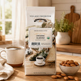 Village Favorites USDA Organic Flavored Coffee - Low Acid, Mold-Free, 100% Arabica, Slow Roasted Medium Roast, Smooth & Stomach Friendly, Ground, 1LB