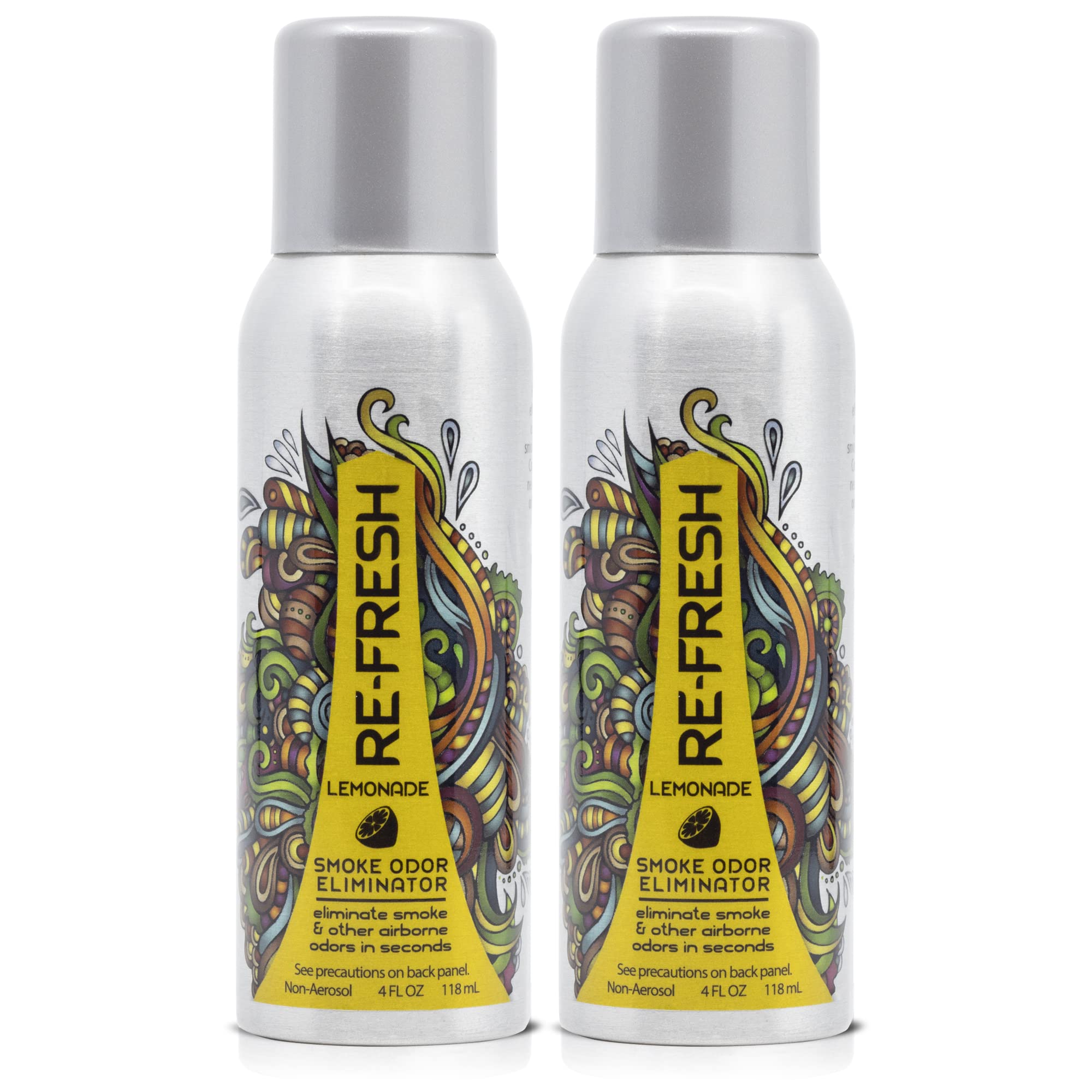 Re - Fresh Smoke Odor Eliminator - 4oz Professional Air Freshener Spray - Quick and Effective Odor Eliminator for Strong Odor - Room Deodorizer
