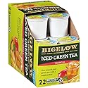 Bigelow Tropical Iced Green Tea, K-Cup, 0.10 oz, 22/Box