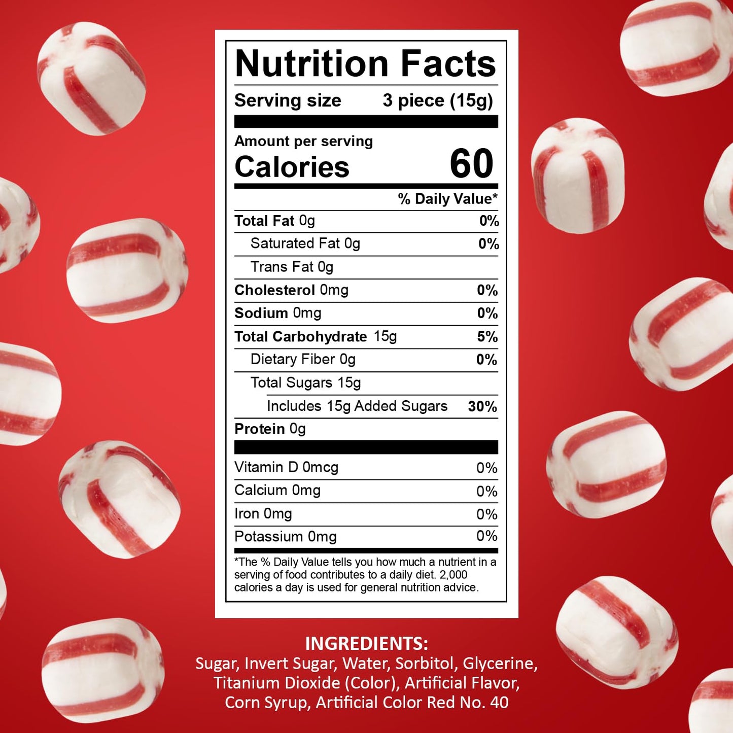 Soft Peppermint Puffs & Mint Candy 5LB Bulk Individually Wrapped - Classic Melt-in-Your-Mouth Candy For Office, Parties, Buffets and Birthdays