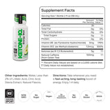Ketone-IQ Ketone Energy Shots - 100mg Green Tea Caffeine, 5g Exogenous Ketones, and B Vitamins - 24 On The Go Caffeine Shots - Fast Acting Energy