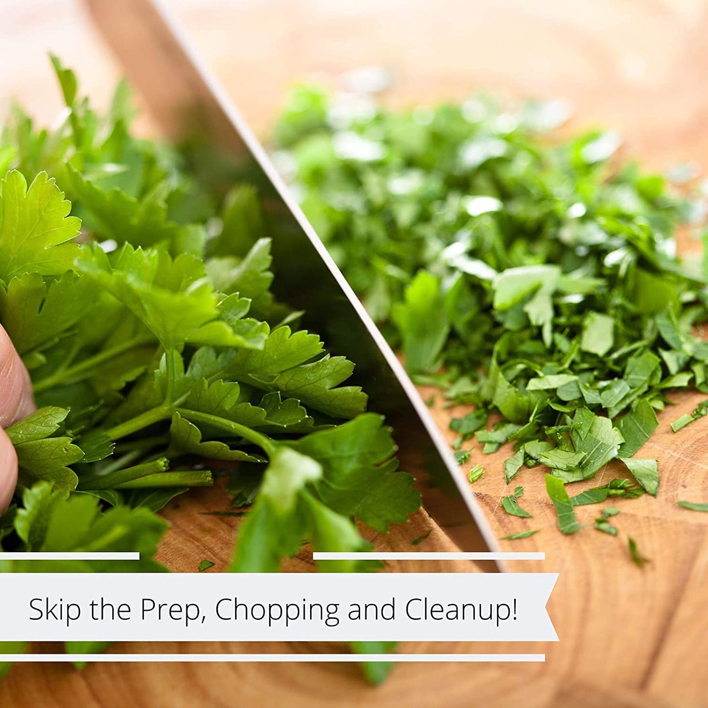 Dried Parsley Flakes by Its Delish - 8 Oz Bulk - Long Term Food Storage - Dried and Chopped, Best for Seasoning & Garnishing