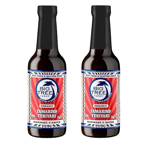 Big Tree Farms Organic Coco Aminos - Liquid Coconut Aminos, Soy-Free Sauce, Low Sodium, Soy Alternative, Gluten Free, Kosher, Marinade & Sauce