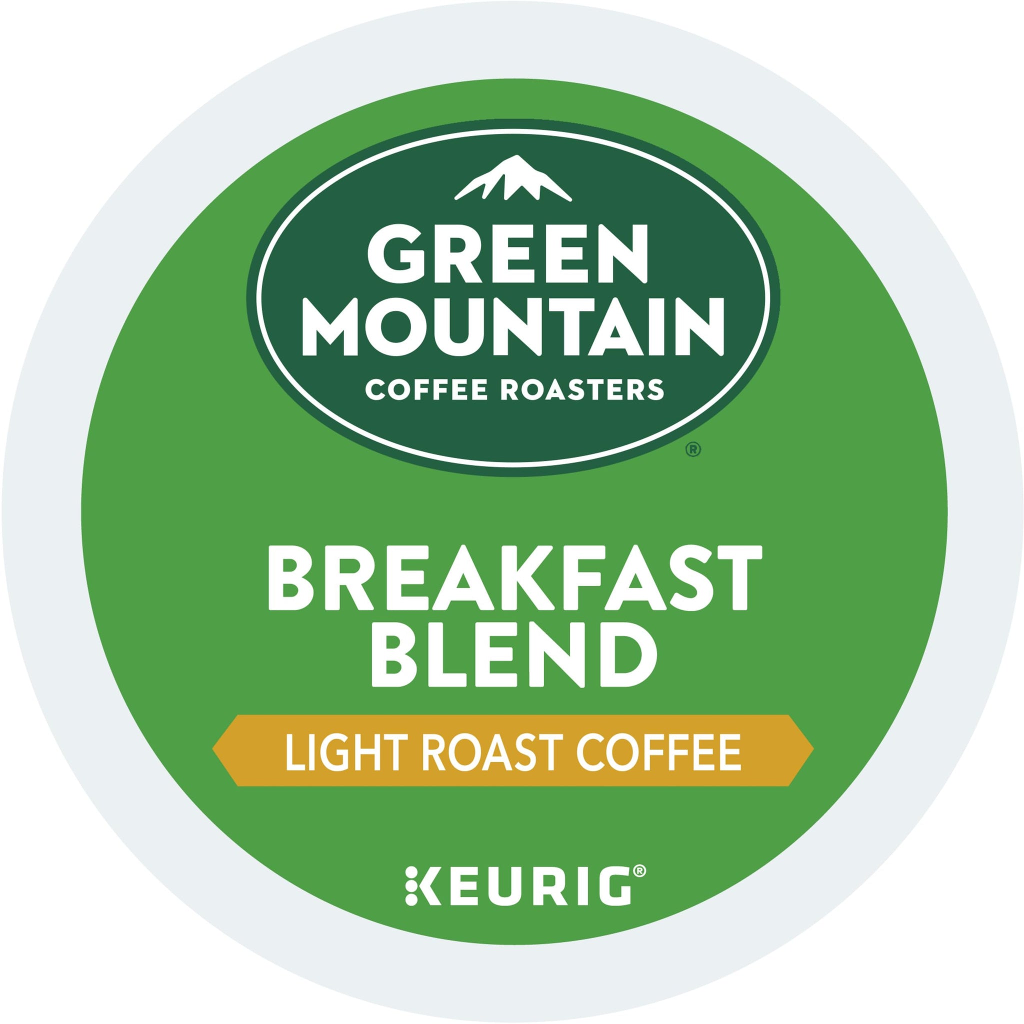 Green Mountain Breakfast Blend for Keurig Brewers 48 Count k-cups