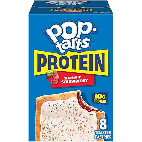PopTart 10g Protein, Slammin' Strawberry, 14.3 oz 4 pk