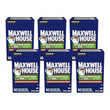 Maxwell House Decaf House Blend Medium Roast K-Cup Coffee Pods, 10 CT (Pack of 6)