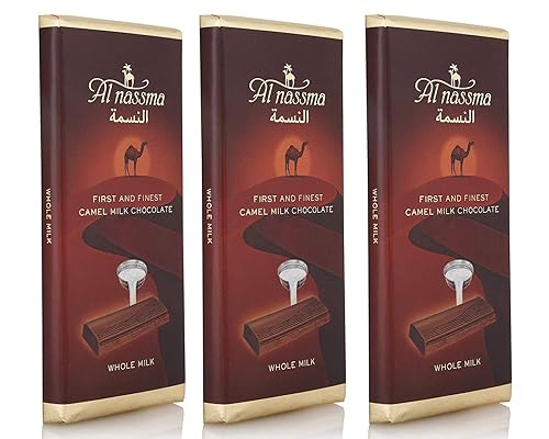 Al Nassma Camel Milk Chocolate - 3 Pack