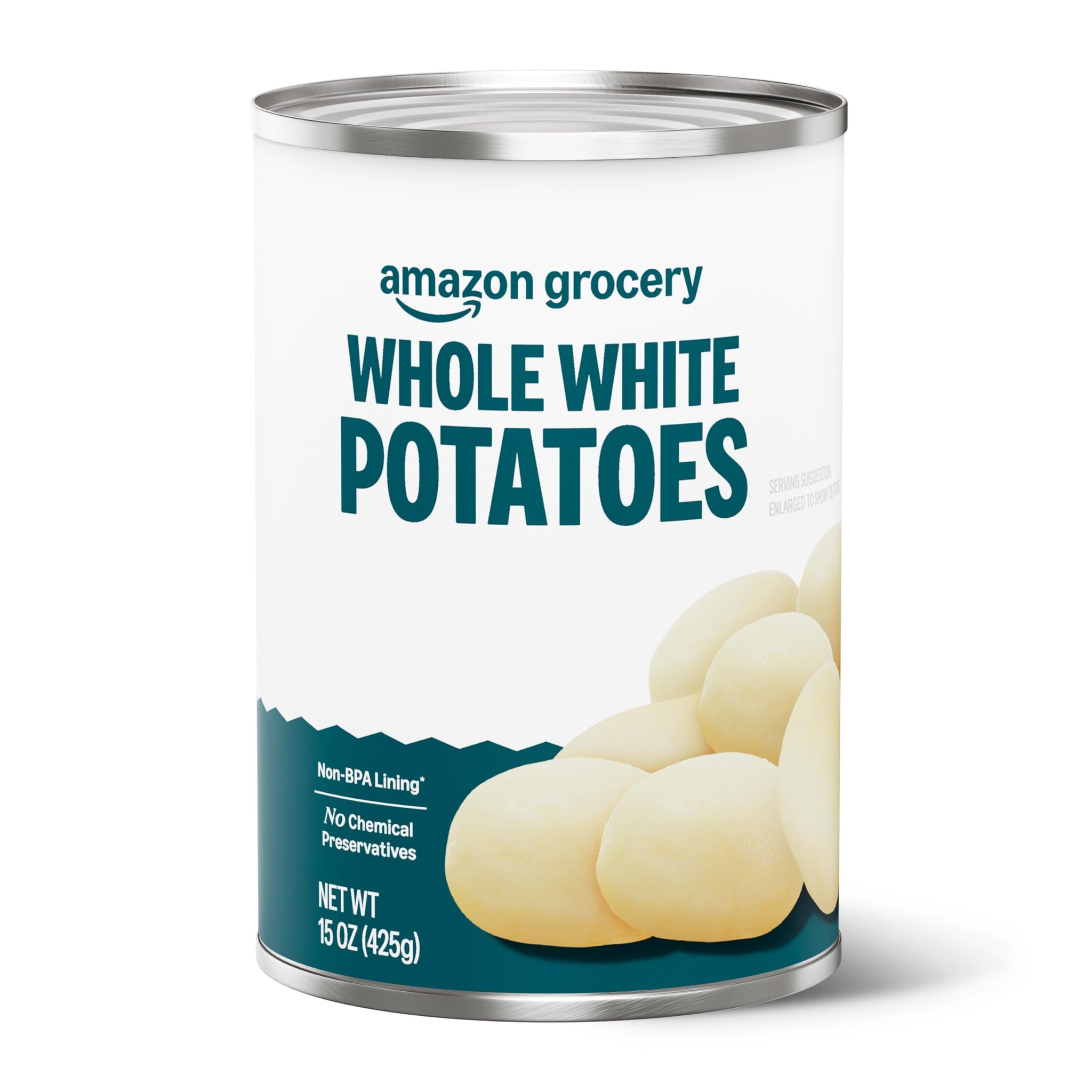 Amazon Grocery, Whole White Potatoes, 15 Oz (Previously Amazon Fresh Brand, Packaging May Vary)