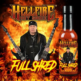 HELLFIRE DAVID SHANKLE'S FULL SHRED HOT SAUCE DAVID SHANKLE SUPER SHRED NEO-CLASSICAL VIRTUOSO GUITARIST EX-MANOWAR, CURRENTLY FEANOR-DSG-DEVIL LAND