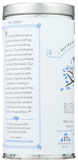 FLYING BIRD BOTANICALS Bluebird Morning Tea, 15 CT