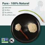Soeos Lemongrass Powder 7 ounce (198g), Lemongrass Herb, Lemon Powder Bulk, Freshly Ground Dried Lemon, Natural, Non-GMO Verified, Kosher, Flavorful