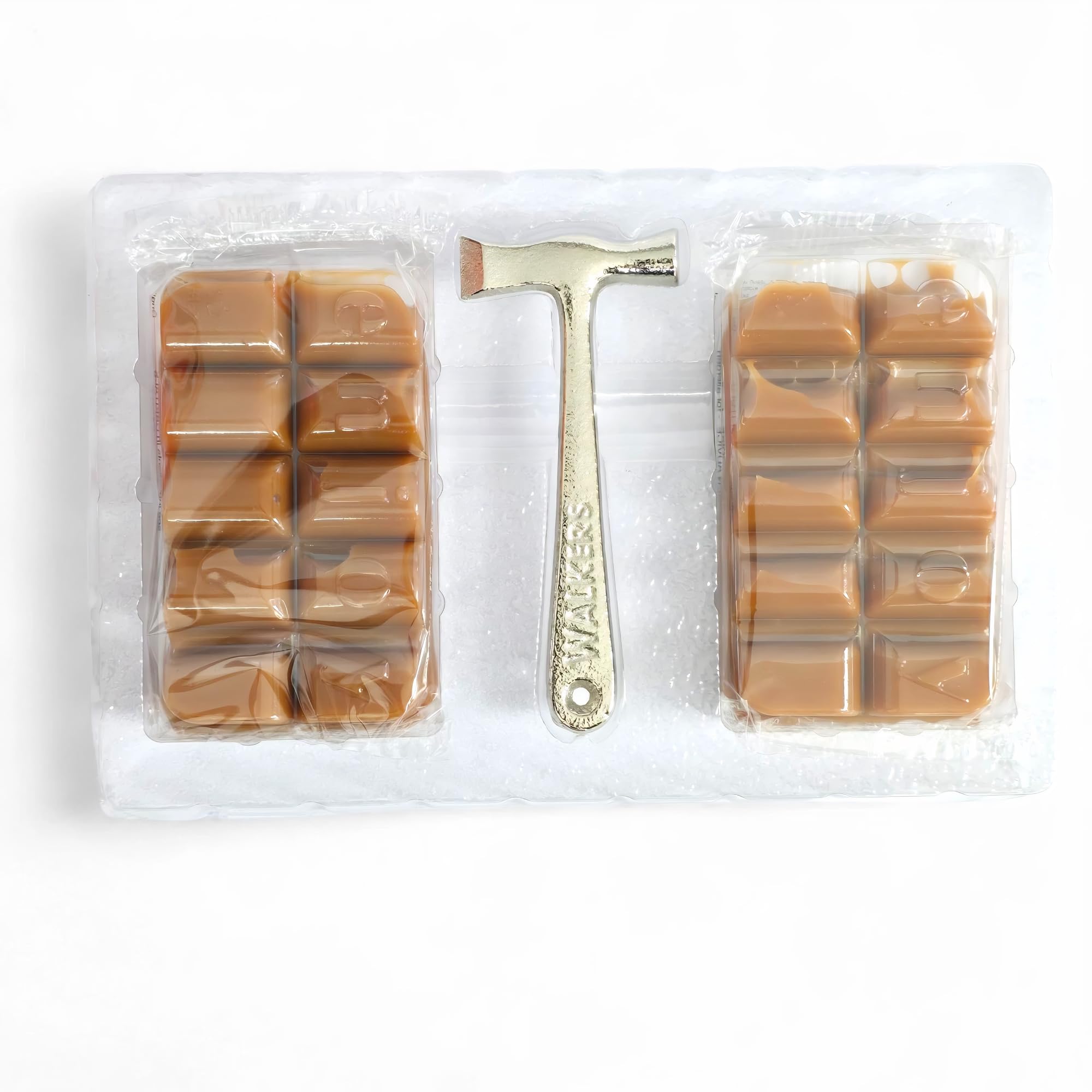 Walkers Nonsuch Twin Toffee Hammer Pack, 7 oz (200g) - Original Creamy English Hard Toffee Candy Bars with Hammer, Traditional British Sweets Novelty