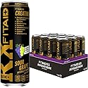 FITAID RX Recovery Blend Plus Creatine, Contains BCAAs, Glucosamine, Turmeric, B-Complex, Electrolytes, 12 Fl Oz (Pack of 12)