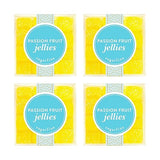 Sugarfina Passion Fruit Jellies Small Candy Cube, Gummies, 3.1 oz, 4 Count