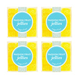 Sugarfina Passion Fruit Jellies Small Candy Cube, Gummies, 3.1 oz, 4 Count