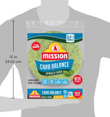 Mission Foods Carb Balance Spinach Tacos - 2 Packs
