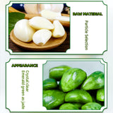 Laba Garlic, Jade Garlic, Fresh Green Garlic, Pickled Vegetable, Pickled with Vinegar, Pickled Garlic, Sugar Garlic, Sweet and Sour Garlic