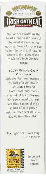 Mccann's Quick and Easy Steel Cut Irish Oatmeal, 16 Ounce