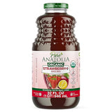 Pure Anatolia Organic Strawberry Juice Detox Blend 32 fl oz - Natural Juice with Apple, Lemon & Carrot - Organic Drink With No Preservatives and Sugar