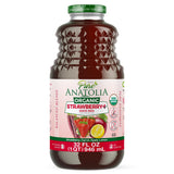 Pure Anatolia Organic Strawberry Juice Detox Blend 32 fl oz - Natural Juice with Apple, Lemon & Carrot - Organic Drink With No Preservatives and Sugar