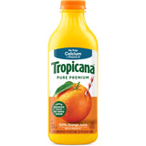 Tropicana Pure Premium 100% Orange Juice, No Pulp, Calcium and Vitamin D, 46 fl oz