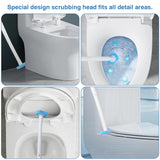 Saraudy 72 Count Toilet Brush Refill Pads, Toilet Brush Refill, Only Compatible Disposable Toilet Brush, Toilet Scrubber Refills, Brush Head