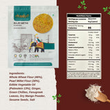 Chaakri Khakhra Roasted Crispies - 3 Pack, Whole Grain, Ready to Eat Savory Snacks, Non-GMO, Vegan (Spicy Mix)