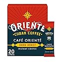 Oriente Cuban Coffee Roasters Dark Roast Instant Coffee - 20 ct, Authentic Cuban Style, 100% Arabica Coffee - Hot or Iced Coffee