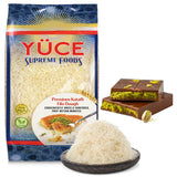 YÜCE Supreme Foods Kataifi Shredded Fillo Dough 500g (17.6 oz), Ingredient For the Viral Dubai Chocolate Bar Pistachio, Dried & Shredded Kataifi Filo