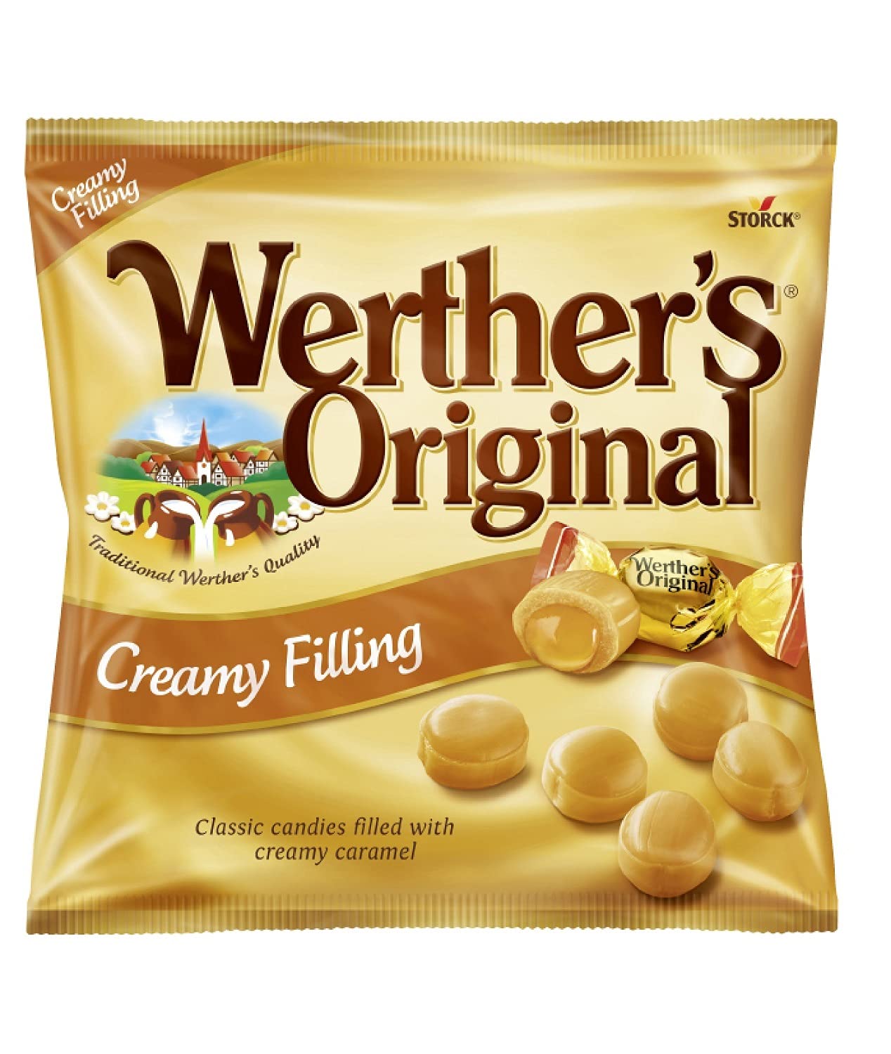 Original Werthers Original Candy Bag Werthers Original Caramel Creme Candies Imported From The UK England The Very Best Of British Butter Candy