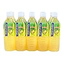 Aloevine Aloe Vera Drink Pineapple healthy juice pure with chunks of aloe l 16.9 oz. 10 pack l plant based Vegetable Korean drinks