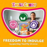 Zolli Caramelz Sugar-Free Candy - Creamy, Chewy, Dye-Free, Keto & Diabetic-Friendly Healthy Candy, Dentist-Approved Treats for Kids, 3 oz
