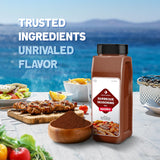 Dependable Food BBQ Spice Mix - 18 oz. Resealable Pouch - Non-GMO, Kosher - Perfect Blend for Grilling, Smoking, and Roasting