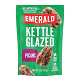 Emerald Nuts Kettle Glazed Pecans (1-Pack), 5oz Resealable Bag, Kosher Dairy Certified, Non-GMO, Contains No Artificial Preservatives, Flavors or