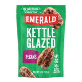 Emerald Nuts Kettle Glazed Pecans (1-Pack), 5oz Resealable Bag, Kosher Dairy Certified, Non-GMO, Contains No Artificial Preservatives, Flavors or