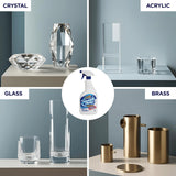Sparkle Plenty Chandelier Cleaner Drip Dry Spray No Wipe - Dust Remover & Streak Free Glass Cleaner Spray for Chandeliers Crystals & Window Screen
