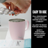 S'well Cleaning Tablets, 16 Tablets, Fast Acting Fizz Away Residue And Odor In Stainless Steel, Chlorine Free And Derived From Natural Substances
