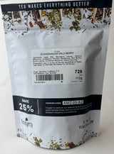 Tealyra - Scandinavian Wild Berry - Health Tonic - Black Currant - Goji - Hibiscus - Herbal Loose Leaf Tea - Relaxing - Caffeine-Free - 112g (4-ounce)
