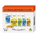 BRAMI Lupini Beans Snack, Variety Pack | 7g Plant Protein, 0g Net Carbs | Vegan, Vegetarian, Keto, Plant Based, Mediterranean Diet, Non Perishable