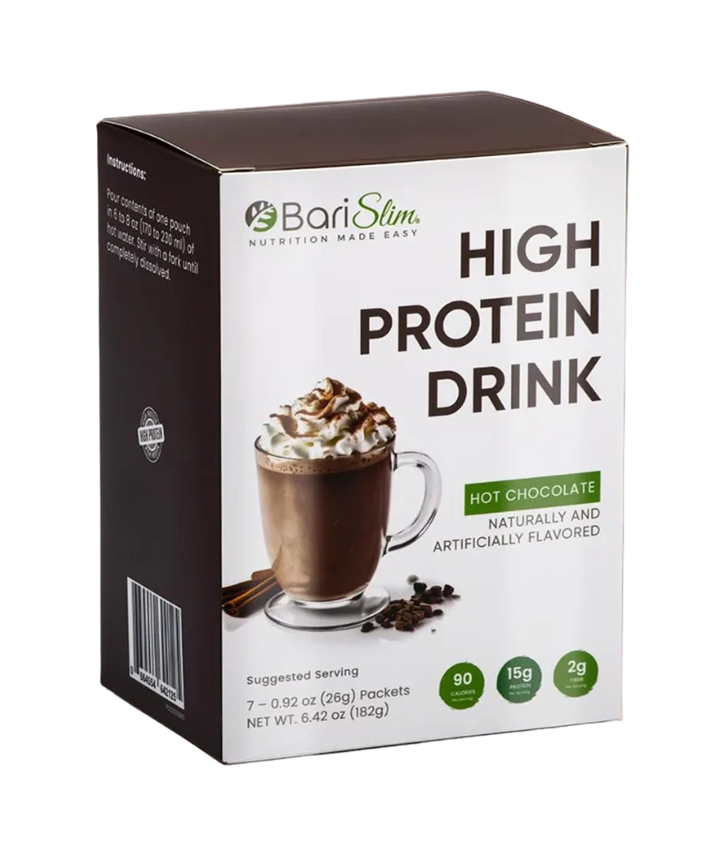 BariSlim High Protein Shake - Delicious & Nutritious Meal Replacement Shake - Low Sugar & Carb - Formulated for Bariatric Patients & Post-Weight Loss