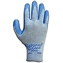 Bellingham® Blue™ Premium Latex Work Gloves - X-Large - Natural Rubber Palm - Blue/Gray