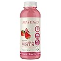 Urban Remedy Strawberry Protein Collagen Meal Shake, 16 oz - 28g Protein, 10g Organic Grass-Fed Collagen, No Added Sugar, Dairy-Free
