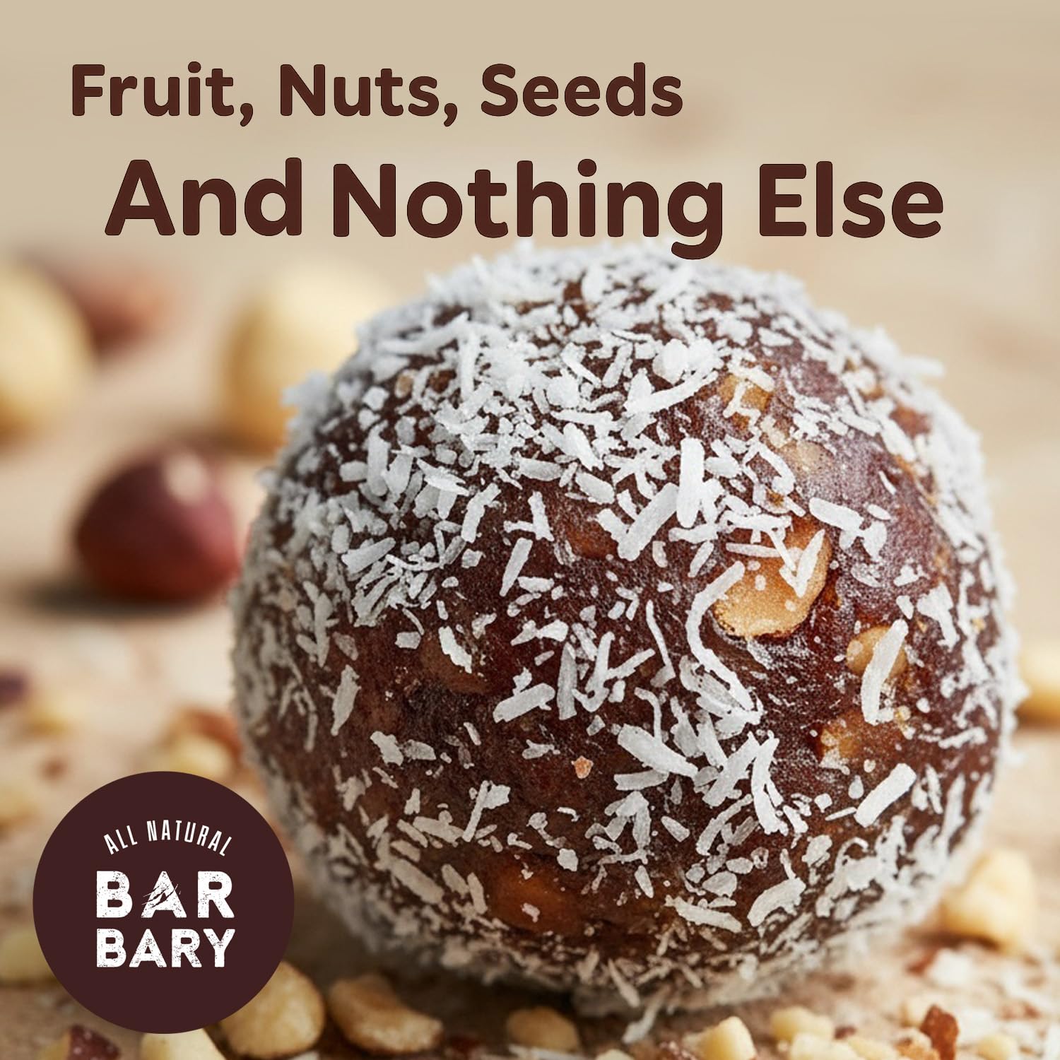 Fruit Nut Seed Healthy Snacks Pack, Almond Coconut Medjool Dates Naturally Pineapple Flavored Bites, Vegan, Gluten Free, No Sugar Added Energy Bars