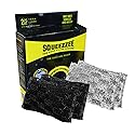 Squeezzee Soap Filled Scrubber Sponges - Non Scratch Scrubbing Sponge with Built-In Dishwashing Liquid Dish Soap - Double Sided Kitchen & Household