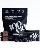 Protein Bar Chocolate Brownie | High Protein High Fiber Keto Snacks for Gut Health, Gluten Free Chocolate with Organic Ingredients for Weight Loss