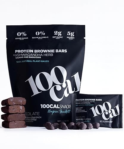 Protein Bar Chocolate Brownie | High Protein High Fiber Keto Snacks for Gut Health, Gluten Free Chocolate with Organic Ingredients for Weight Loss